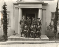 Boys with rifles, ca. 1925.